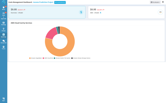 Cost Management Dashboard 1