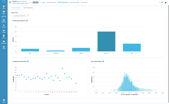 Model Evaluation Dashboard